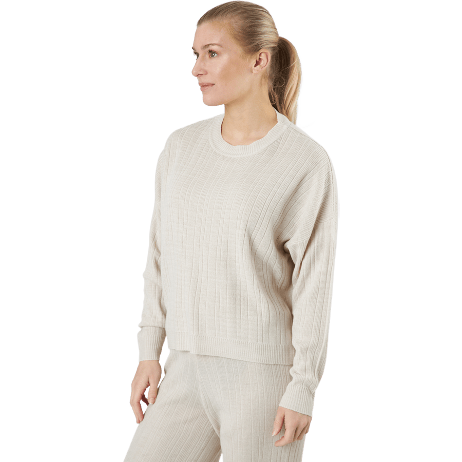 Onlshelly L/s Pullover Knt Moonbeam - Bild 2