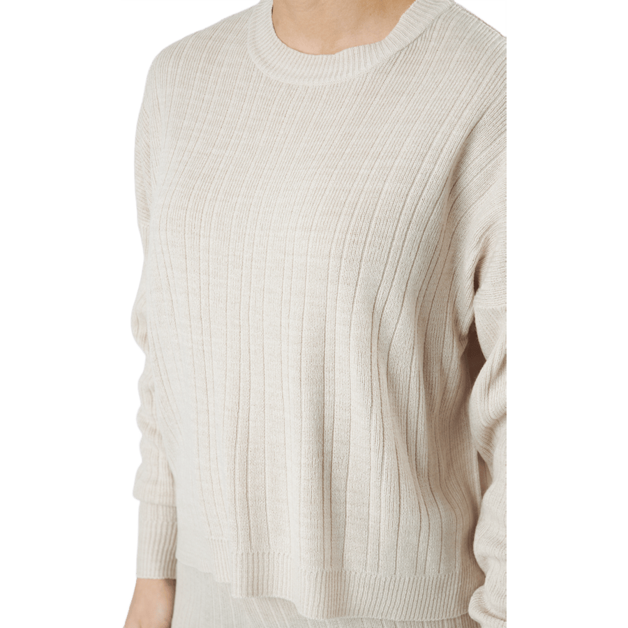 Onlshelly L/s Pullover Knt Moonbeam - Bild 4
