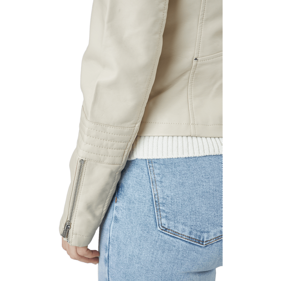 Onlgemma Faux Leather Biker Ot Silver Lining - Bild 5