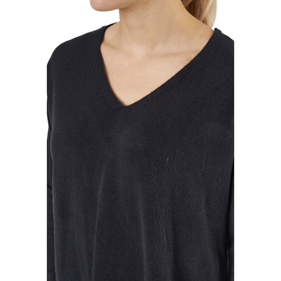 Onlamalia L/s V-neck Pullover Black - Bild 3