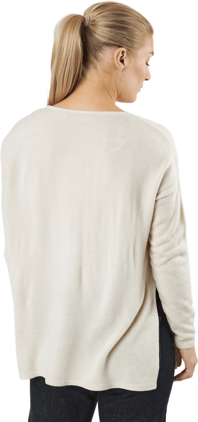 Onlamalia L/s V-neck Pullover  Pumice Stone - Bild 3