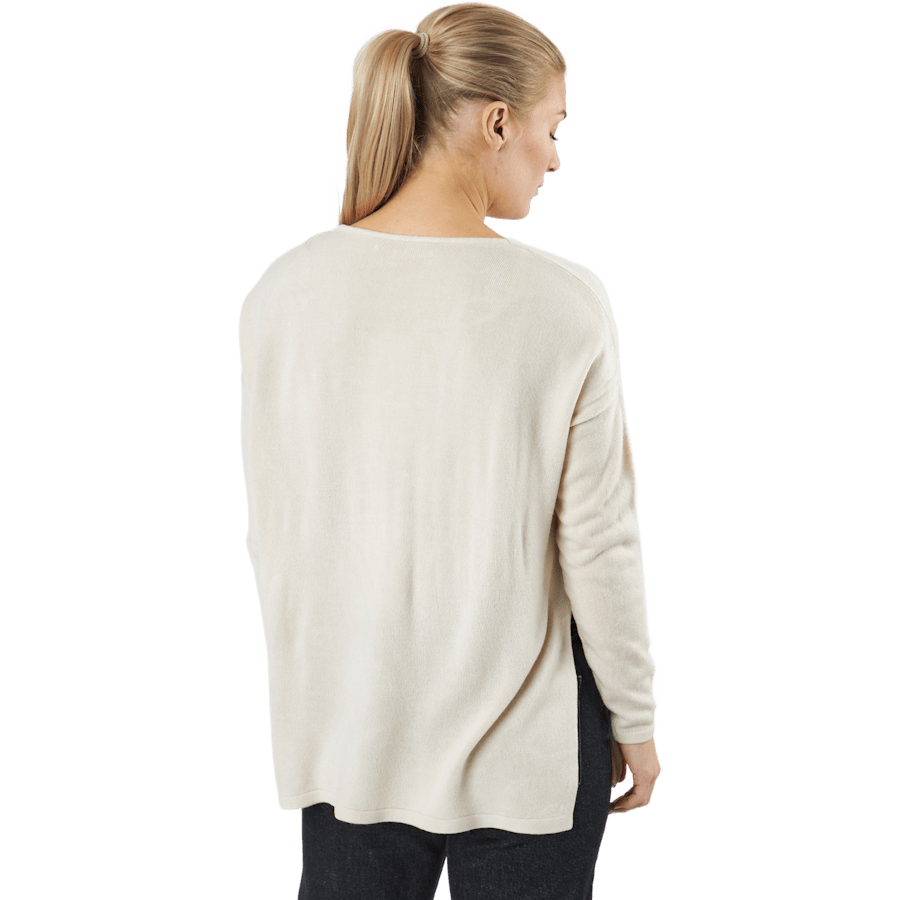 Onlamalia L/s V-neck Pullover Pumice Stone - Bild 3