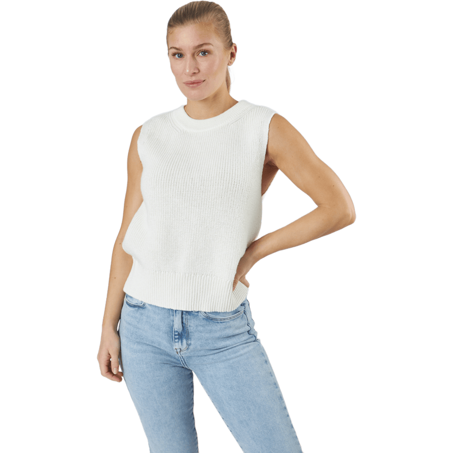 Onlparis Life Vest Knt Tofu