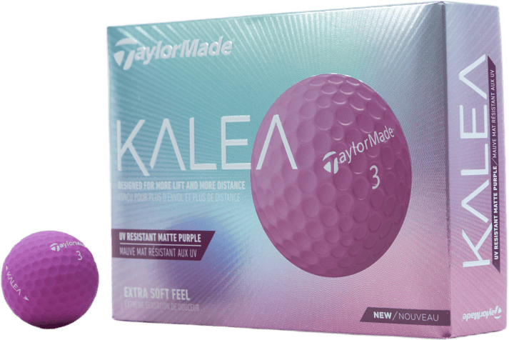 Tm22 Kalea Purple Glb Dz Purple, Unisex, Equipo, Pelotas, Golf, ONESIZE