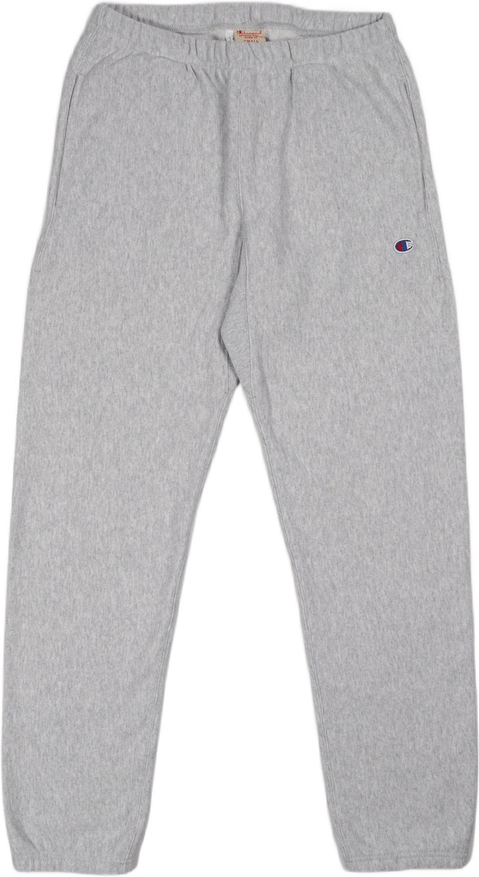 Elastic Cuff Pants Gray Melange  Light, Male, Kläder, Byxor, Grå, M