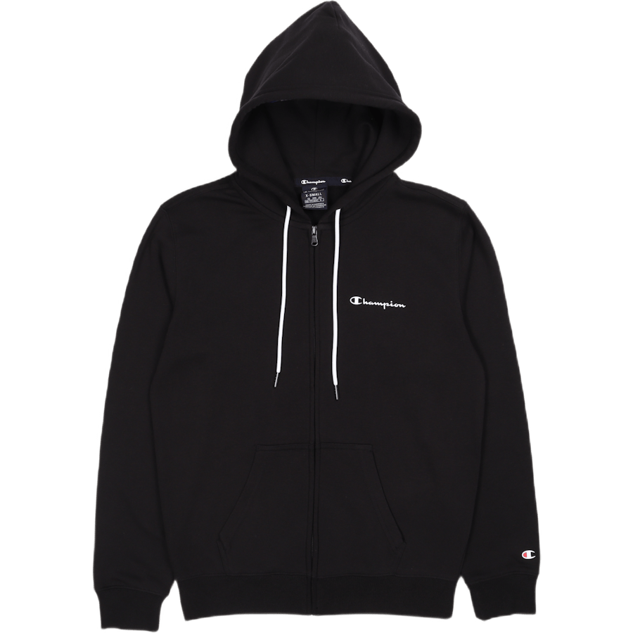 Hooded Full Zip Sweatshirt Black Beauty