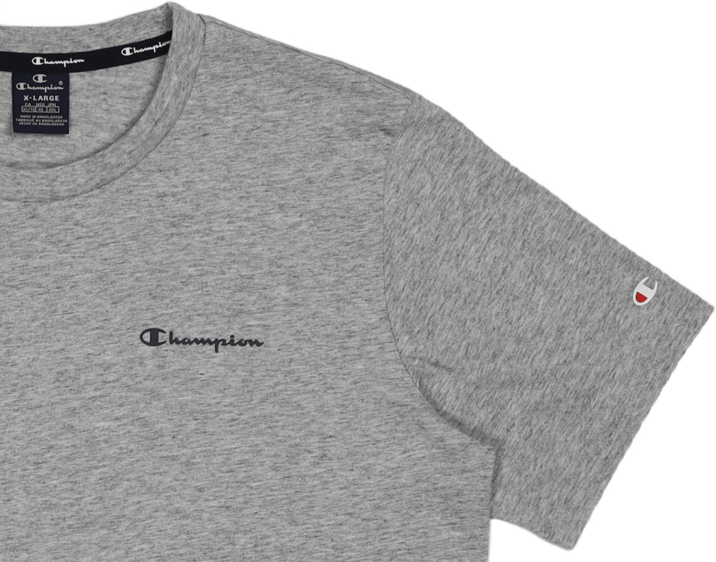 Crewneck T-shirt New Oxford Grey Melange - Bild 3
