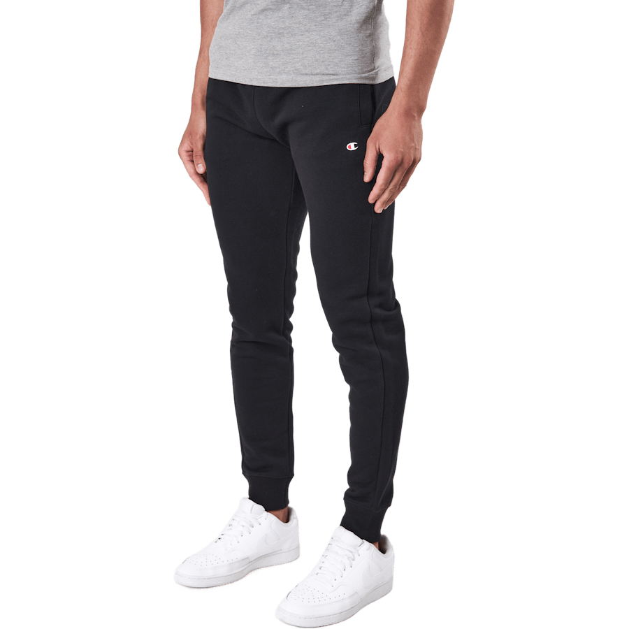 Rib Cuff Pants Black Beauty