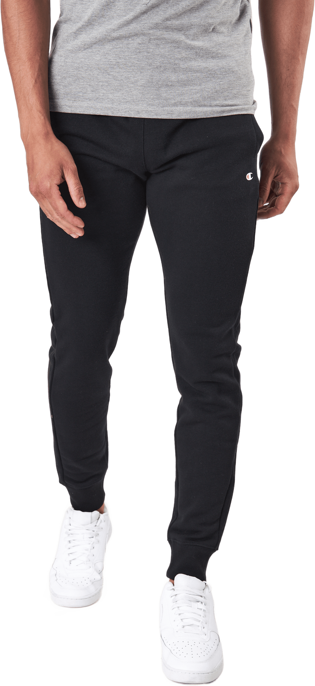 Rib Cuff Pants Black Beauty - Bild 2