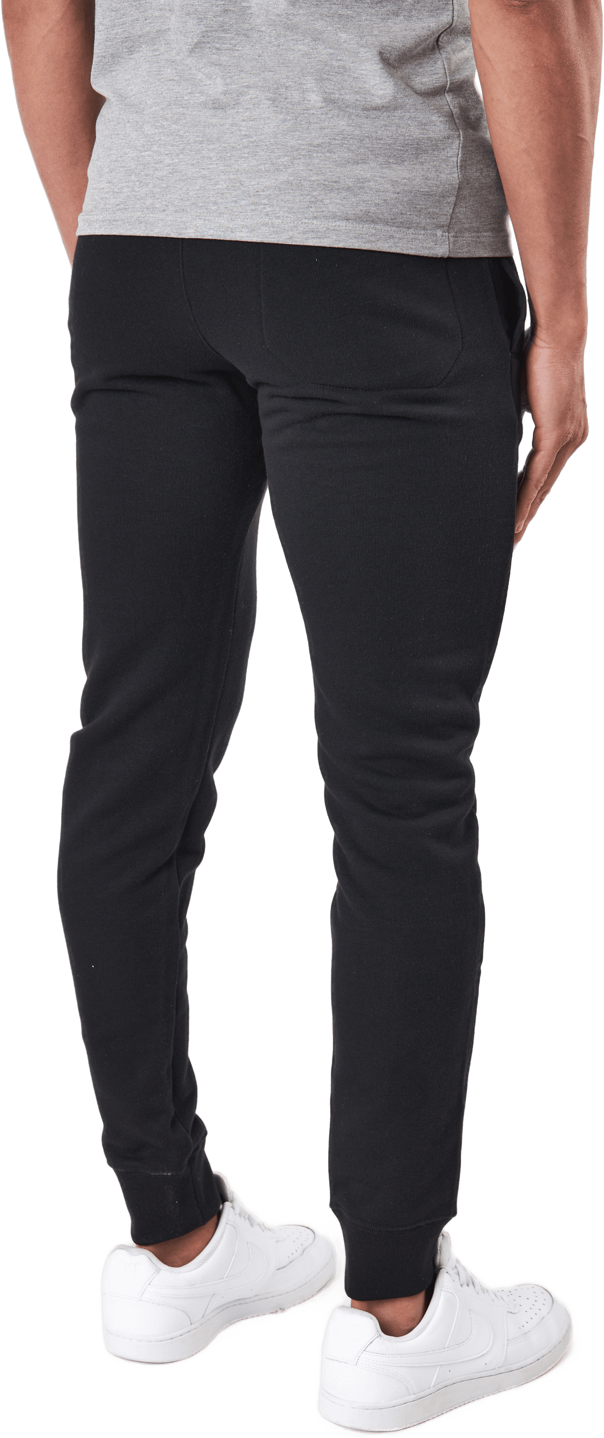 Rib Cuff Pants Black Beauty - Bild 3
