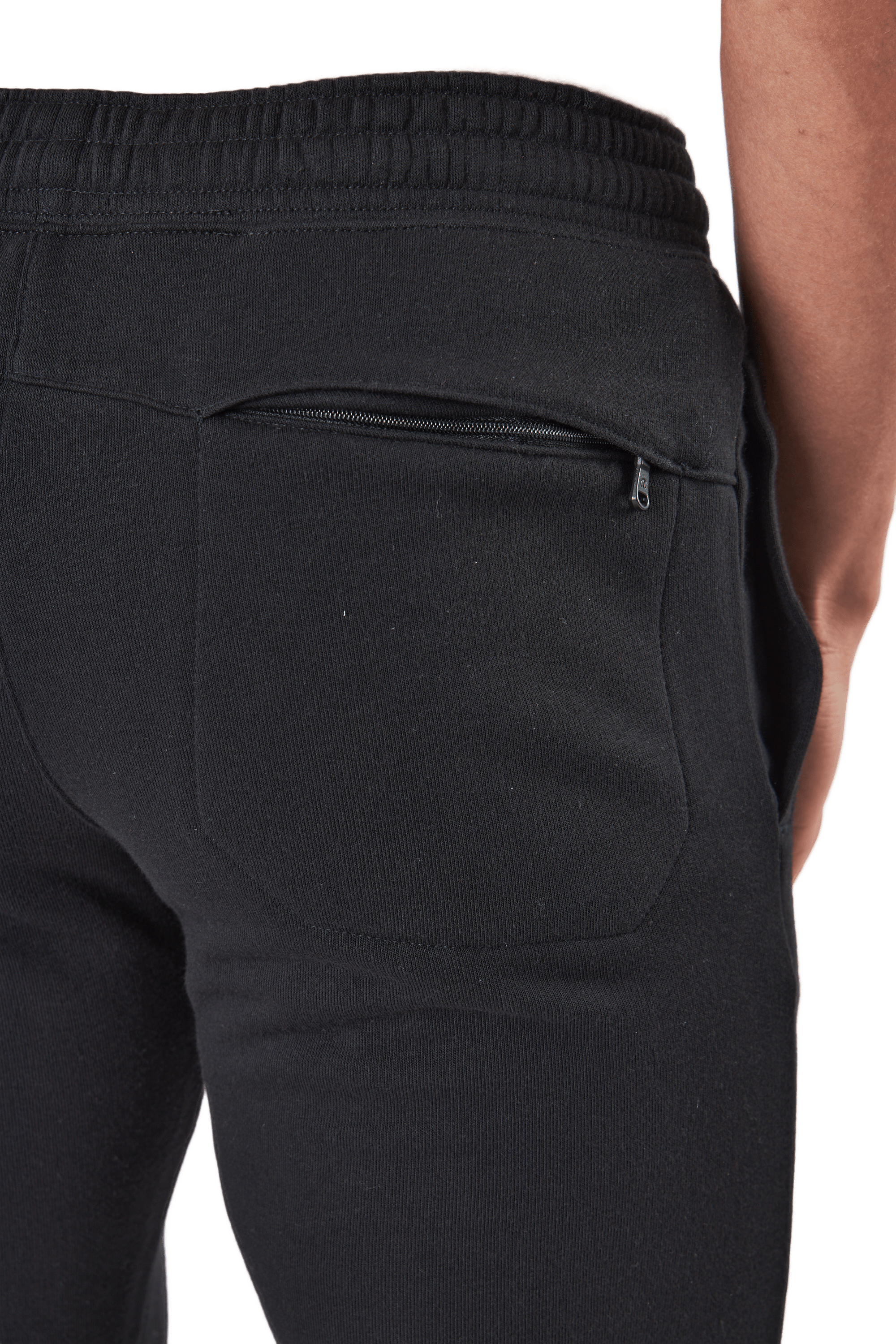 Rib Cuff Pants Black Beauty - Bild 4