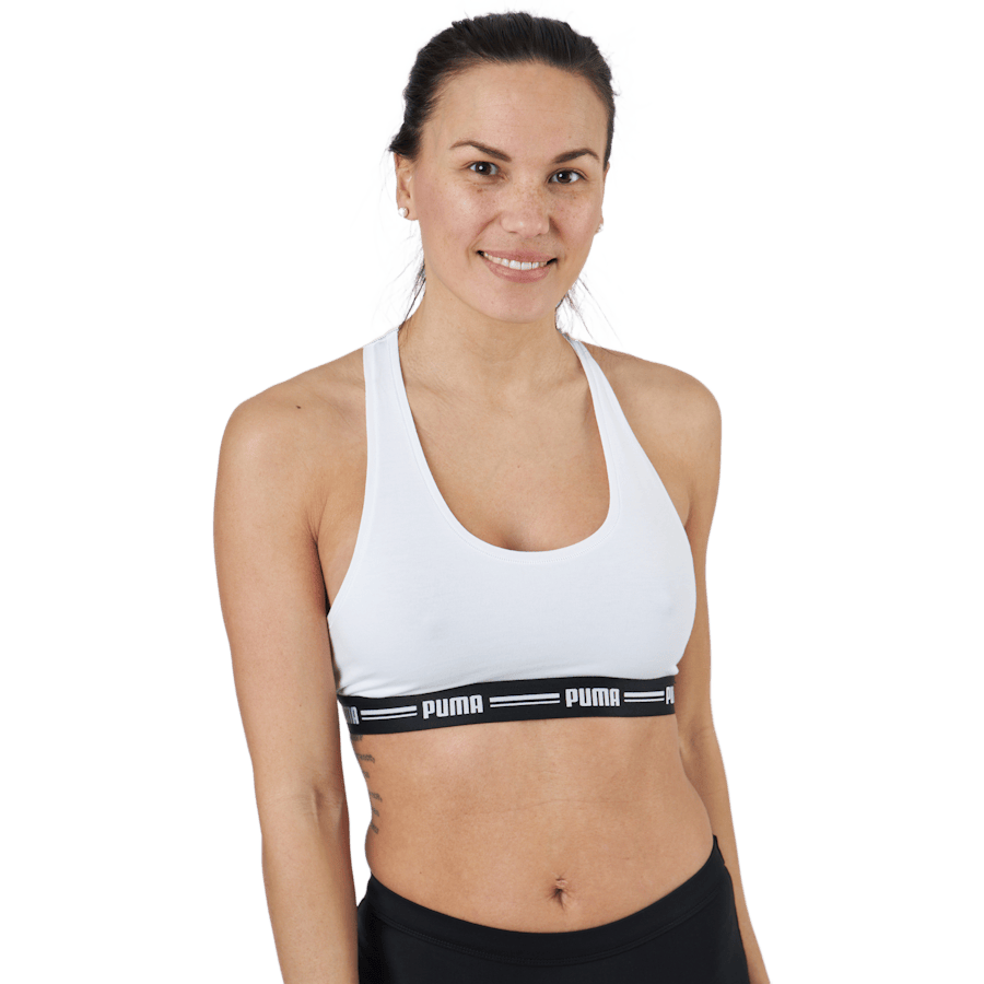 Puma Women Racer Back Top 1p H White
