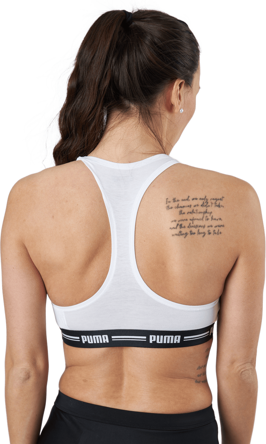 Puma Women Racer Back Top 1p H White - Bild 3