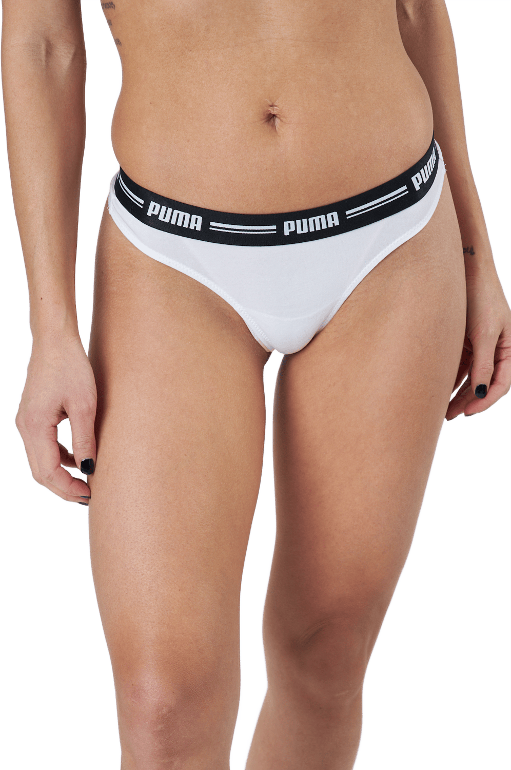 Puma Women String 2p Pack White / White, Female, Apparels, Underwear, White, L