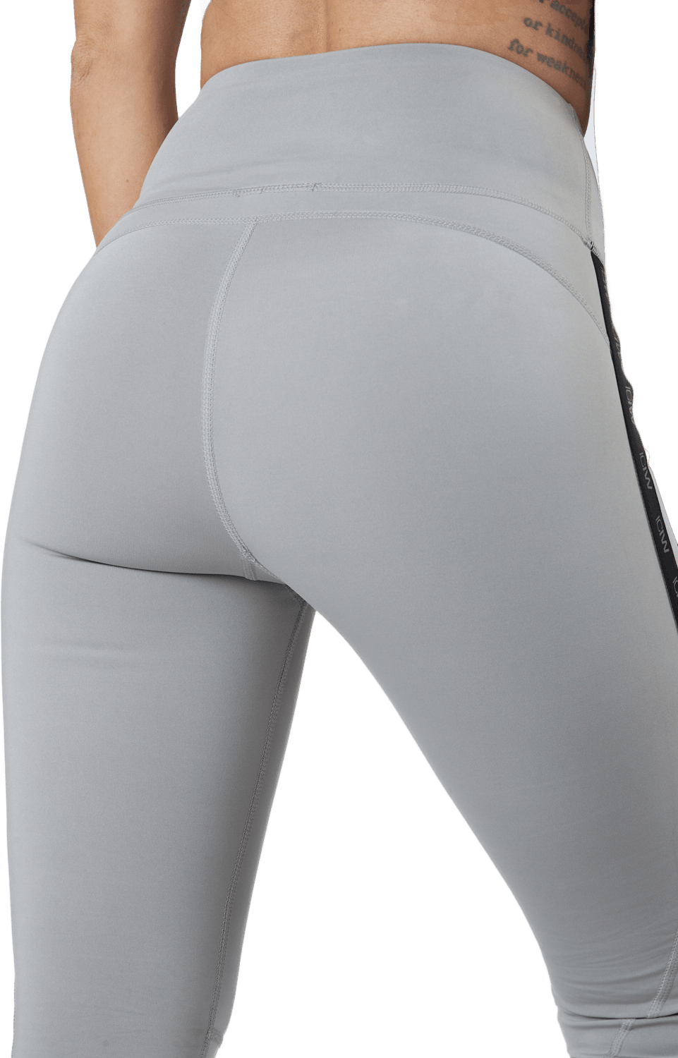 Ultimate Training Logo Tights  Grey - Bild 5