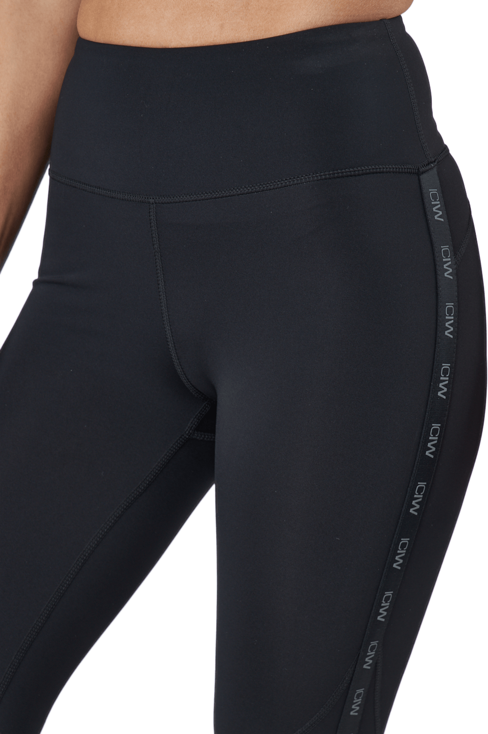 Ultimate Training Logo Tights  Black - Bild 5