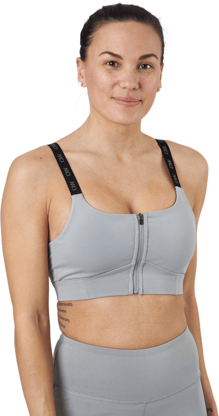 Ultimate Training Zipper Sport Grey, Female, Kleding, Sport bh, Rennen, Grijs, XL