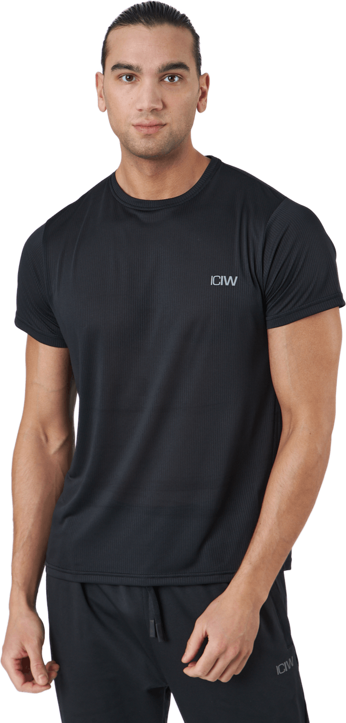 Ultimate Tee Men Black, Male, Apparels, T-shirt, Running, Black, XL