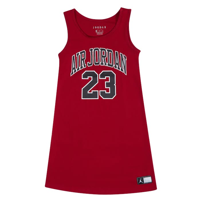 Girls' Jersey Dress, Unisex, Abbigliamento, gonne e vestiti, Rosso, XL (13-15YR)