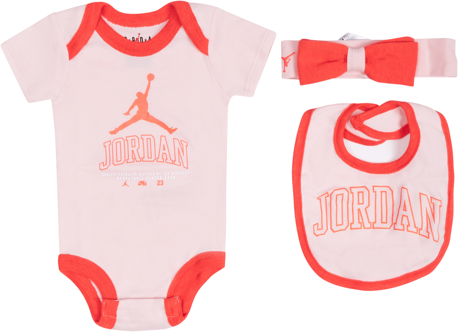 Headband/bodysuit/bib Set 3pc