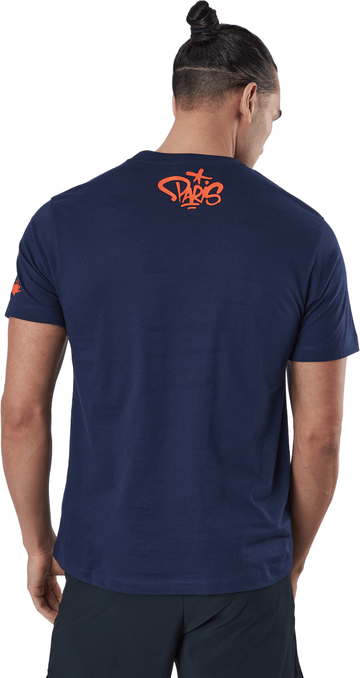 Paris 2022 Tech Tee Peacoat - Bild 3
