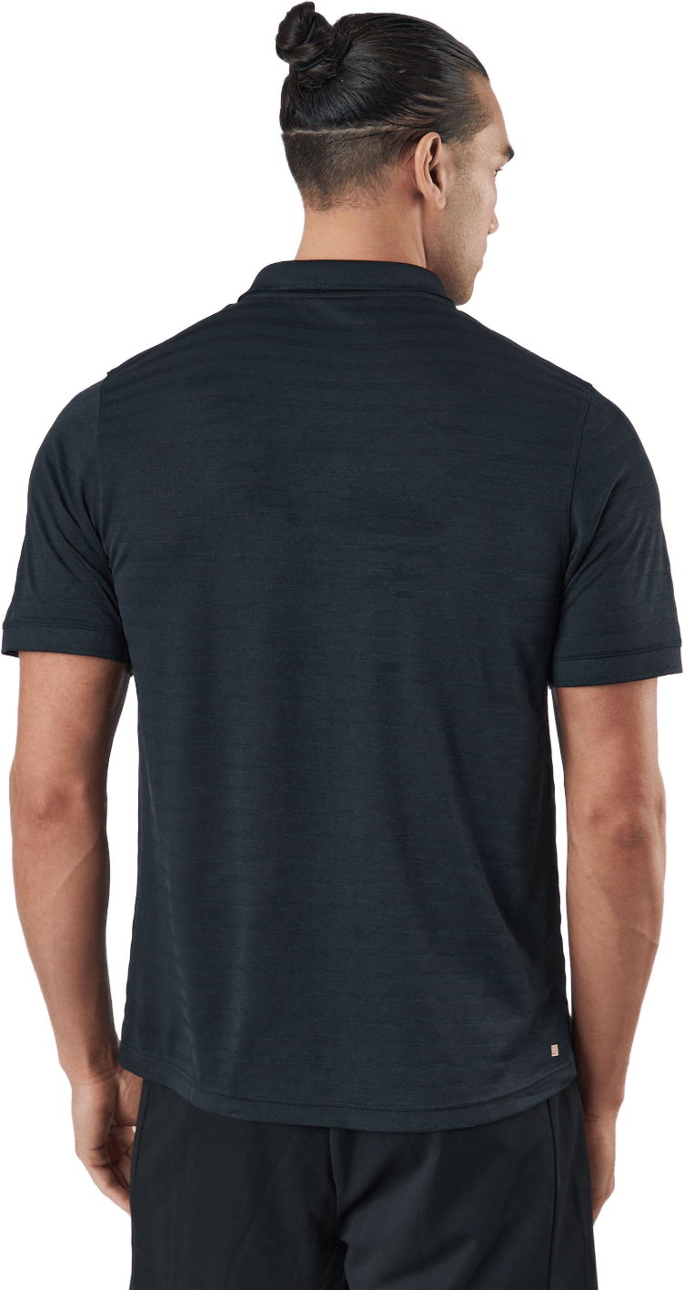 Bela Stripe Polo Ii Black - Bild 3