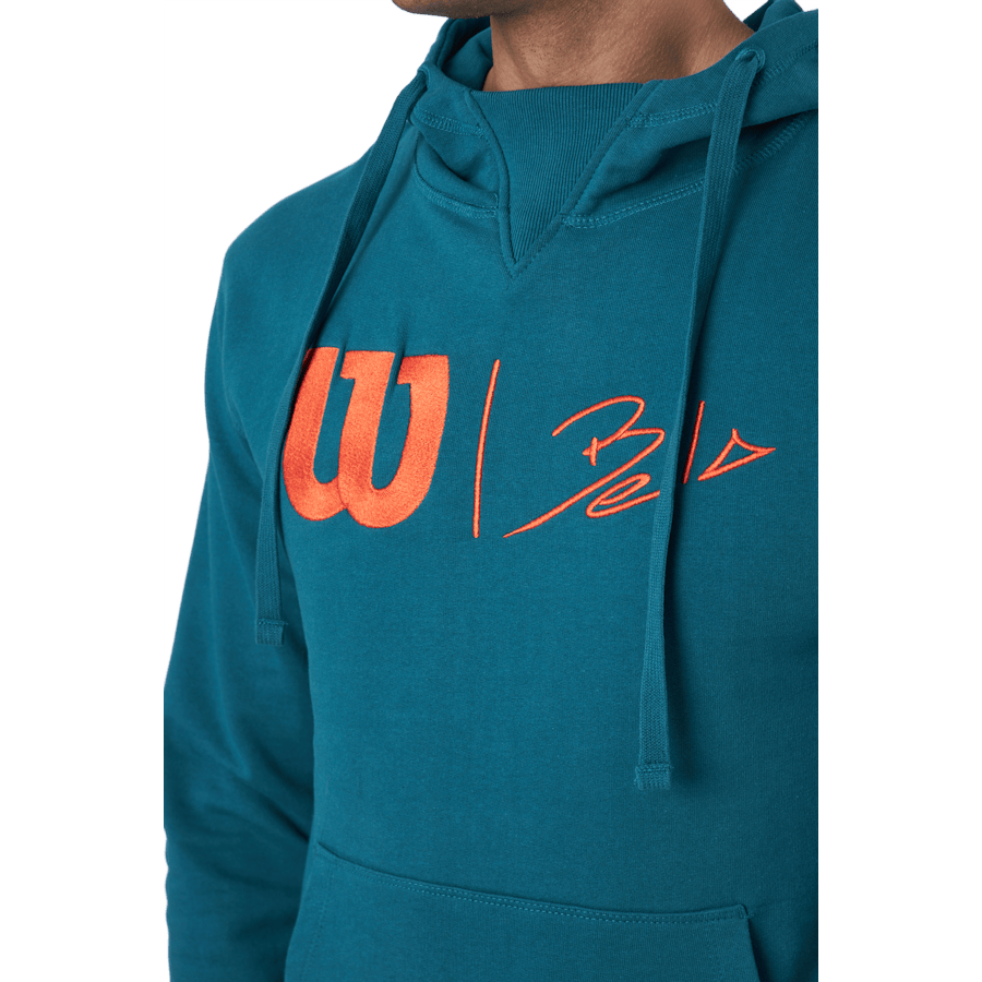 Bela Po Hoody-slimfit Blue Coral/fiesta - Bild 4