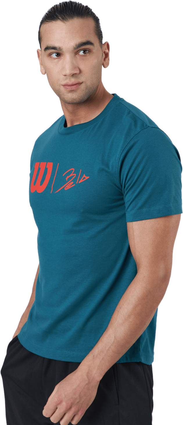 Bela Hype Tech Tee Blue Coral