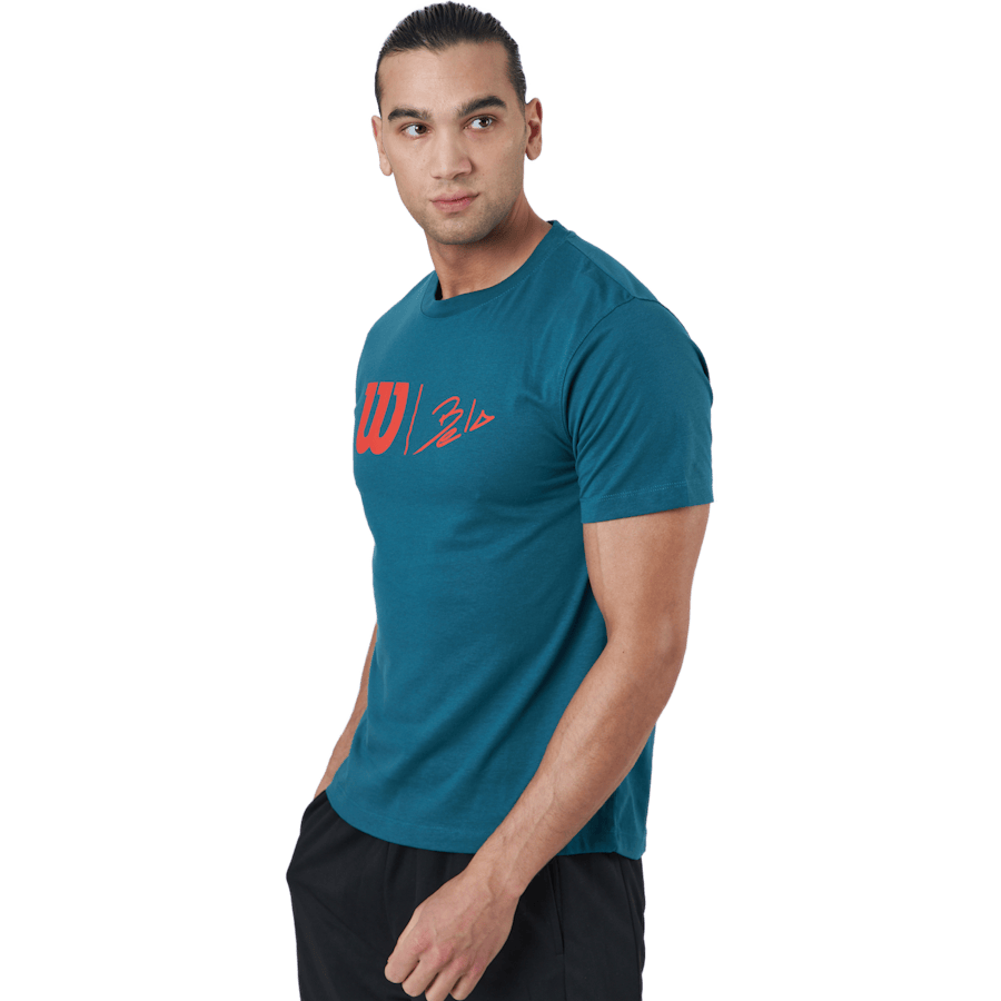 Bela Hype Tech Tee Blue Coral
