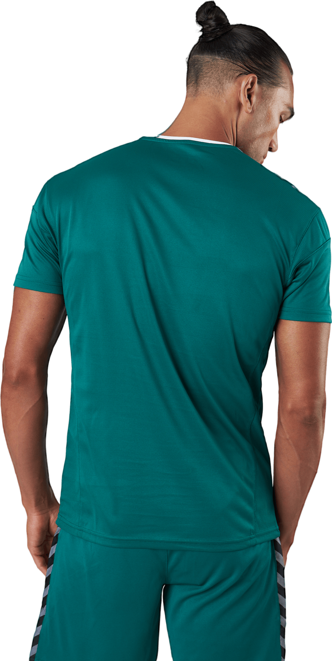 Hmlauthentic Poly Jersey S/s Evergreen - Bild 3