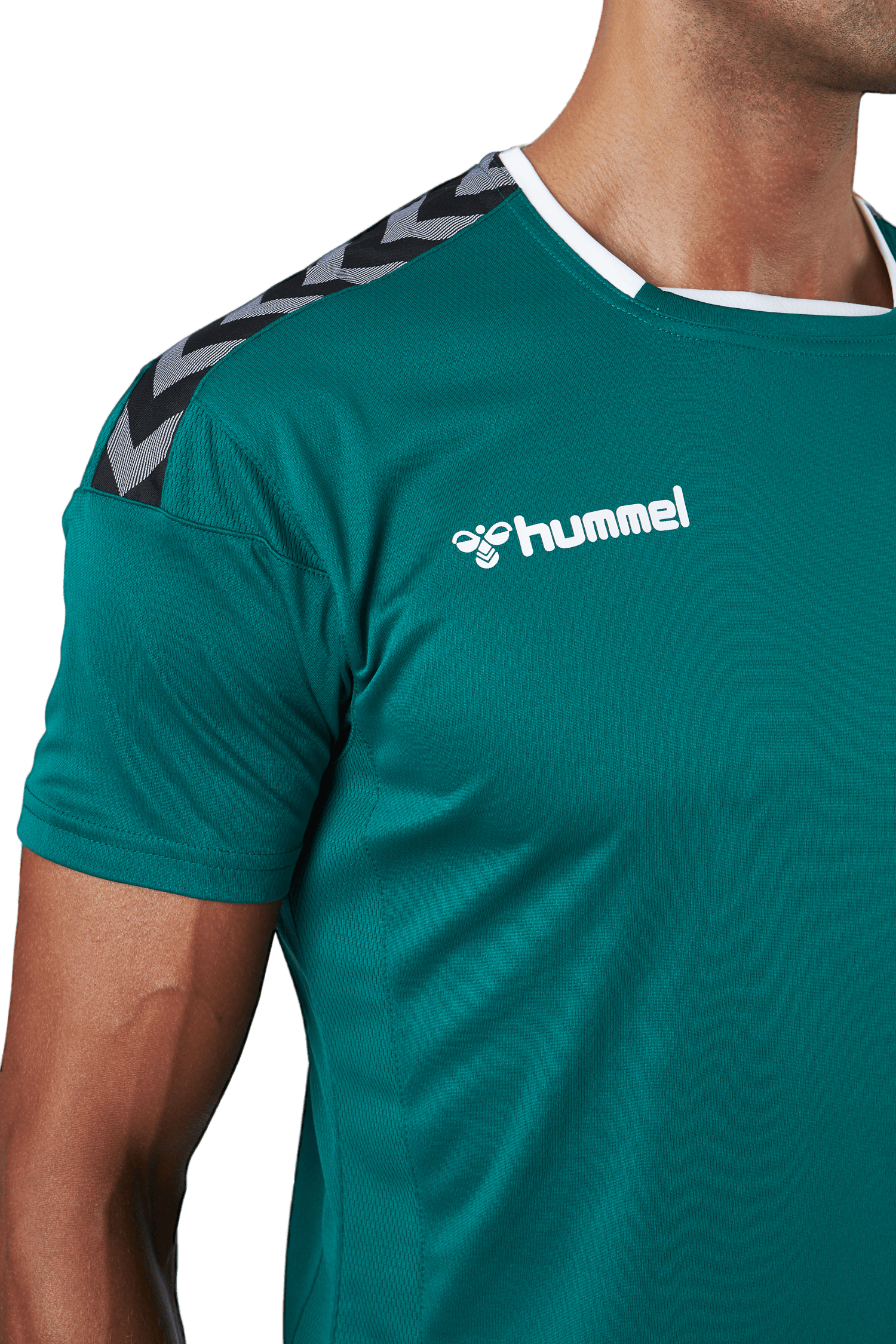 Hmlauthentic Poly Jersey S/s Evergreen - Bild 4