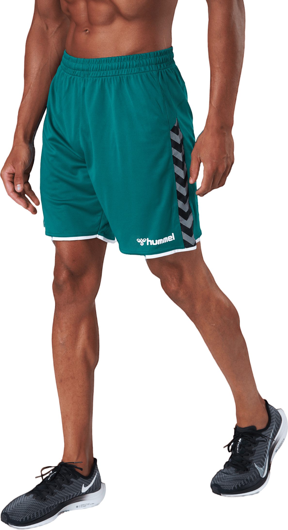 Hmlauthentic Poly Shorts Evergreen - Bild 2