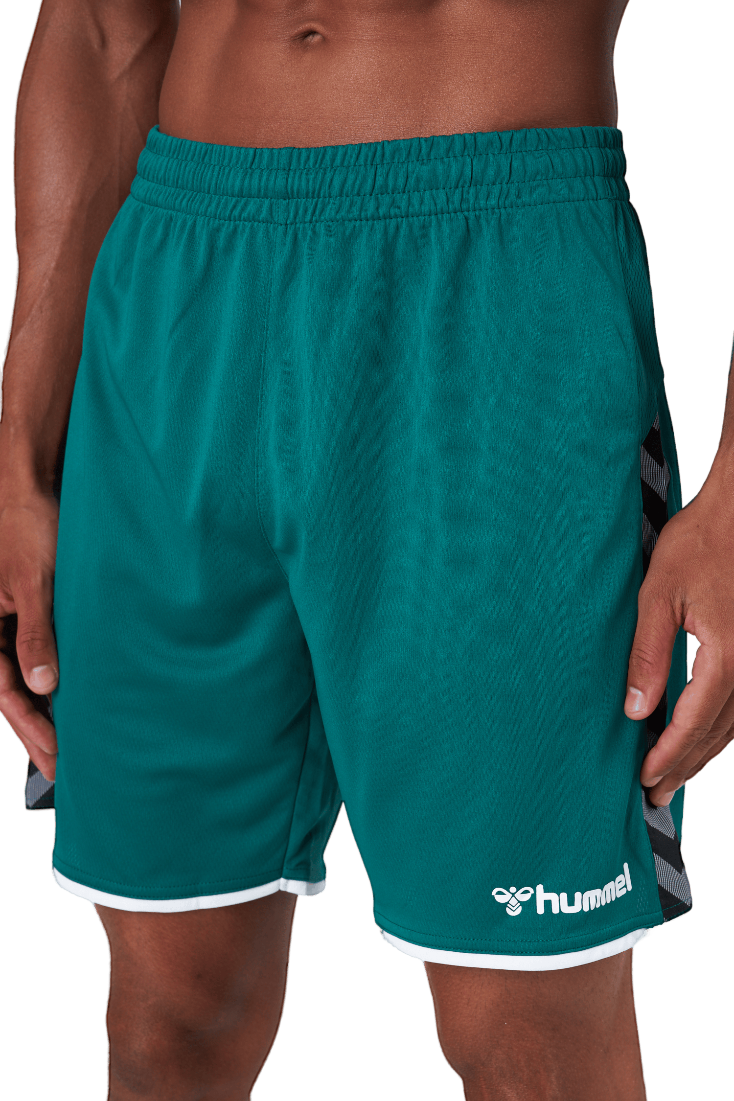 Hmlauthentic Poly Shorts Evergreen - Bild 4
