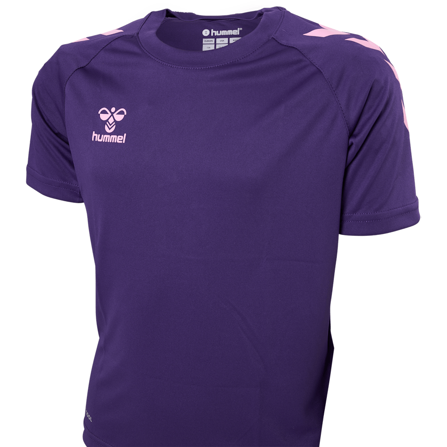 Hmlcore Xk Core Poly T-shirt S Acai - Bild 4