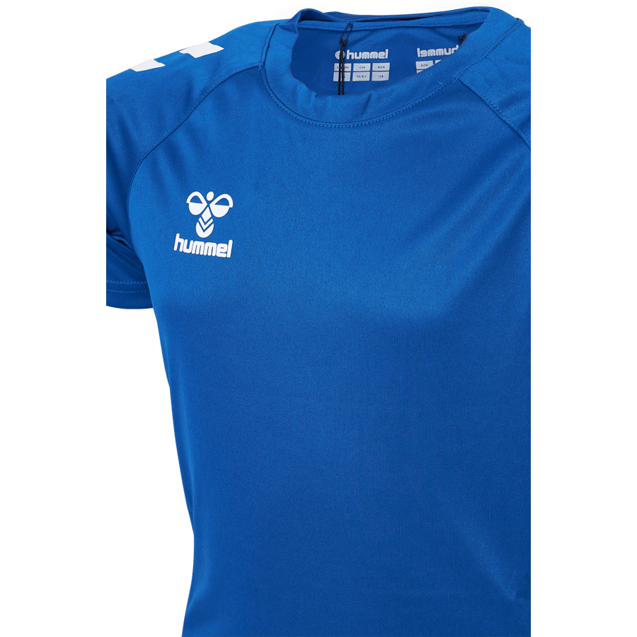 Hmlcore Xk Core Poly T-shirt S True Blue - Bild 4