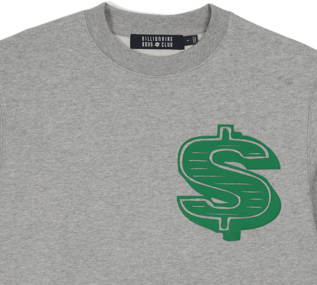 Dollar Logo Crewneck Heather Grey - Bild 2