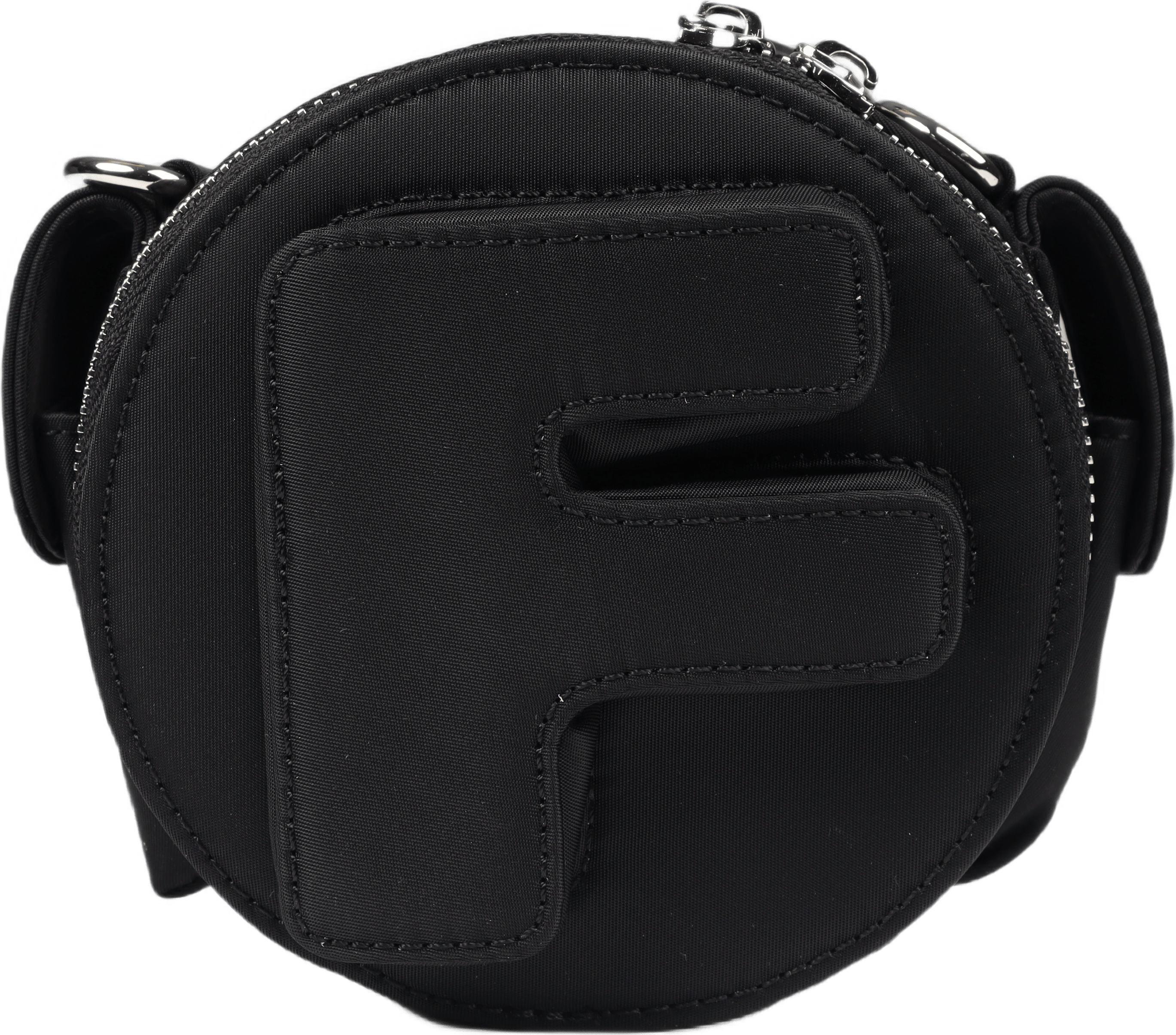 F Round Large Bag Black