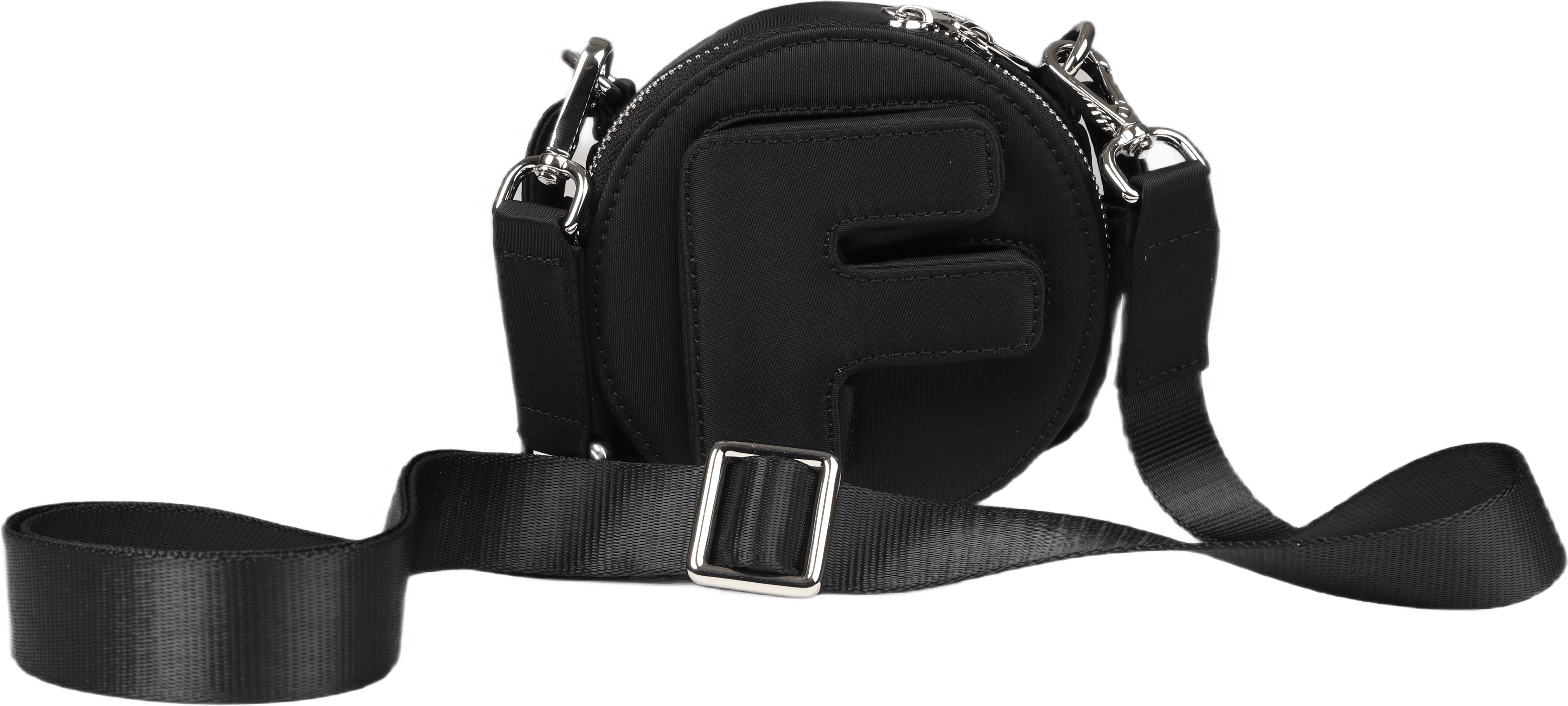 F Round Large Bag Black - Bild 2