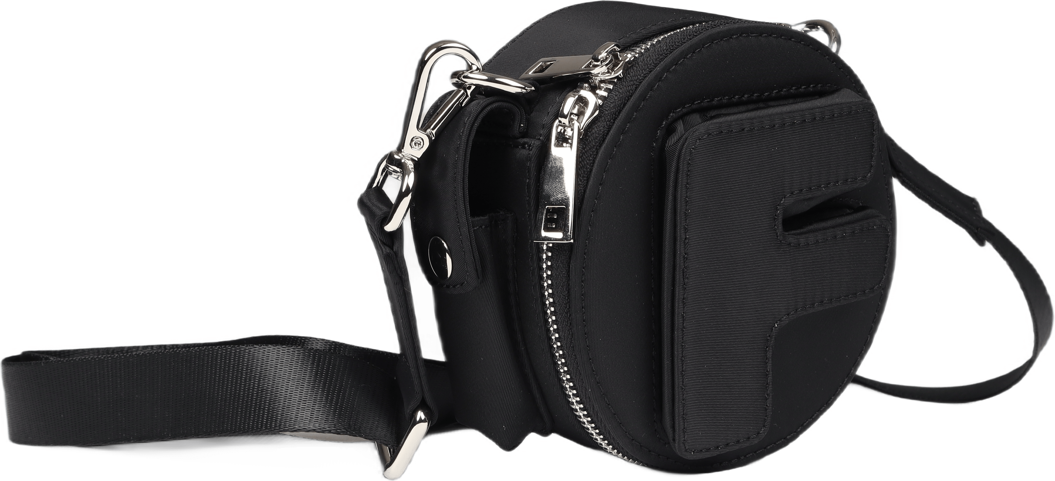 F Round Large Bag Black - Bild 3