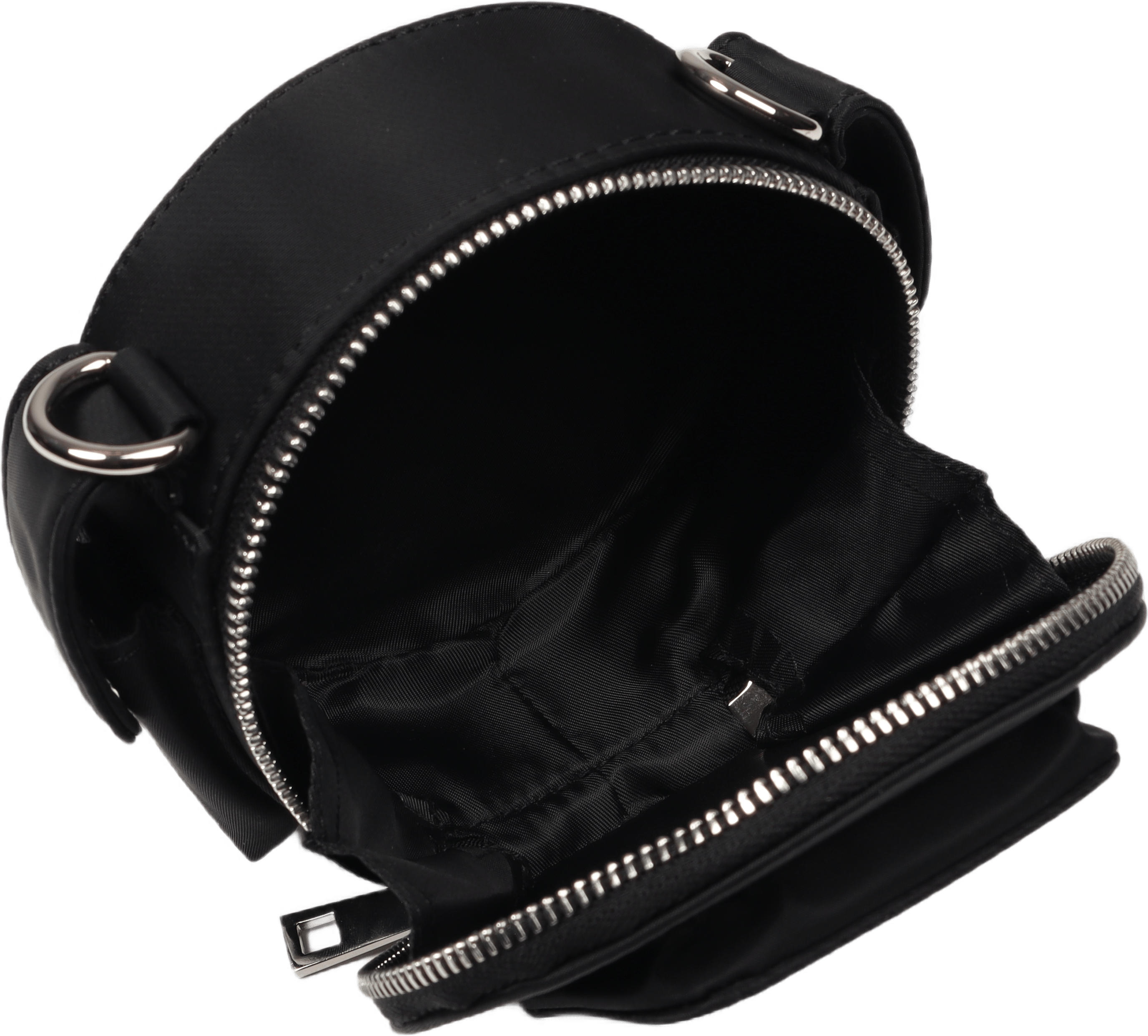 F Round Large Bag Black - Bild 5