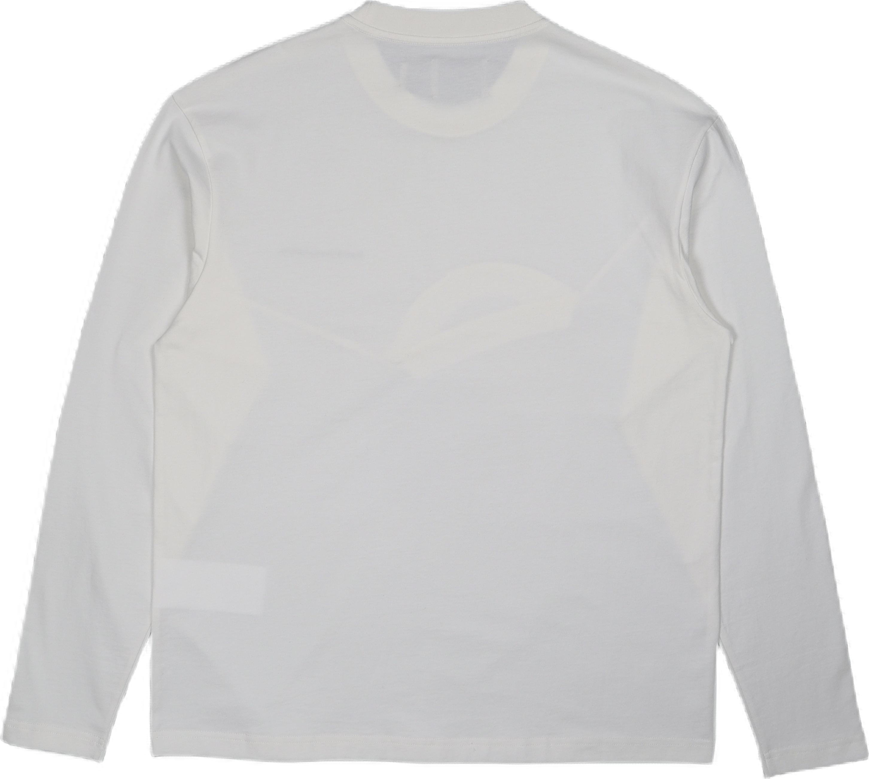Long Sleeved Double Crew White - Bild 4