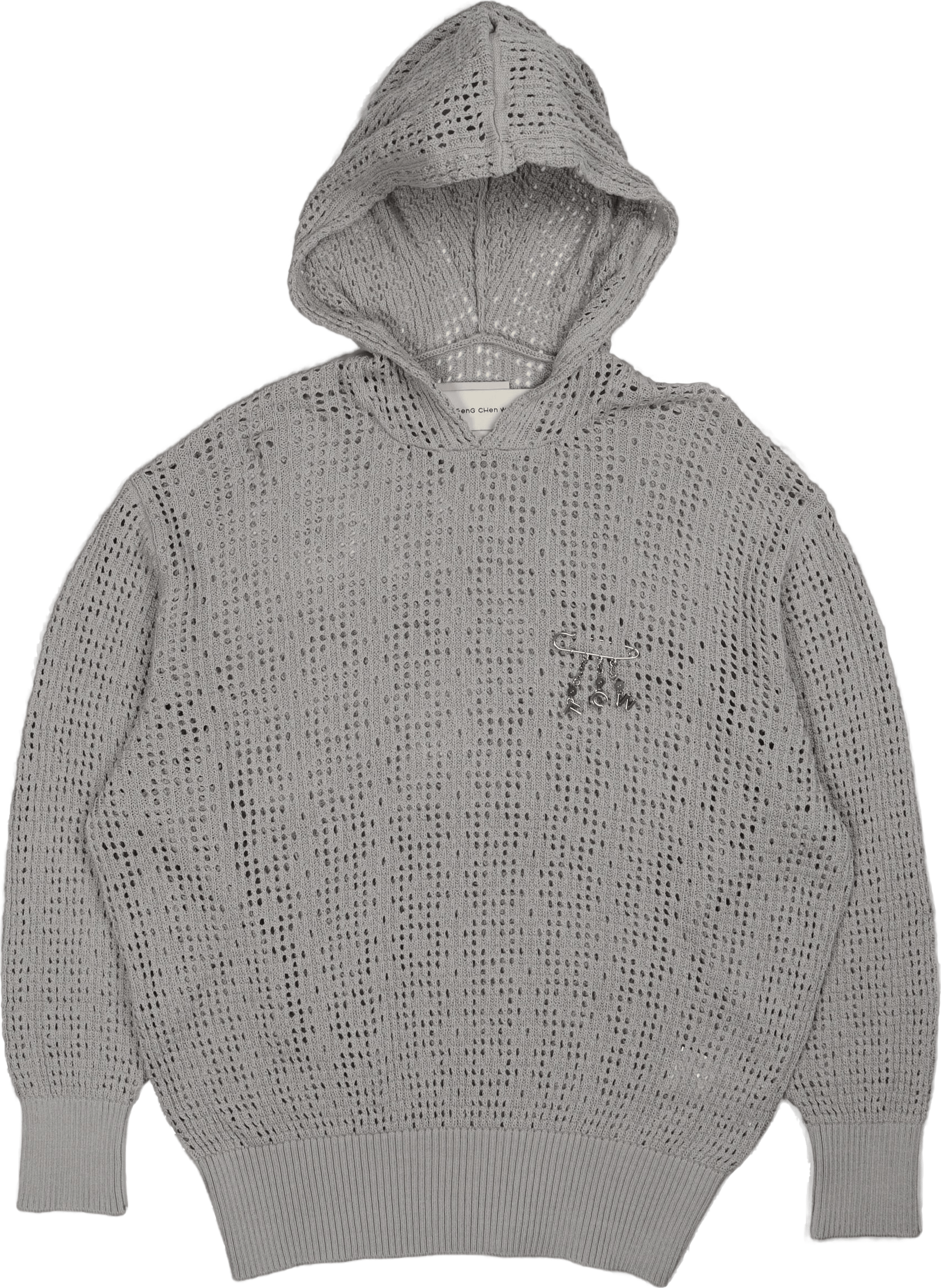 Hoodied Knit Grey