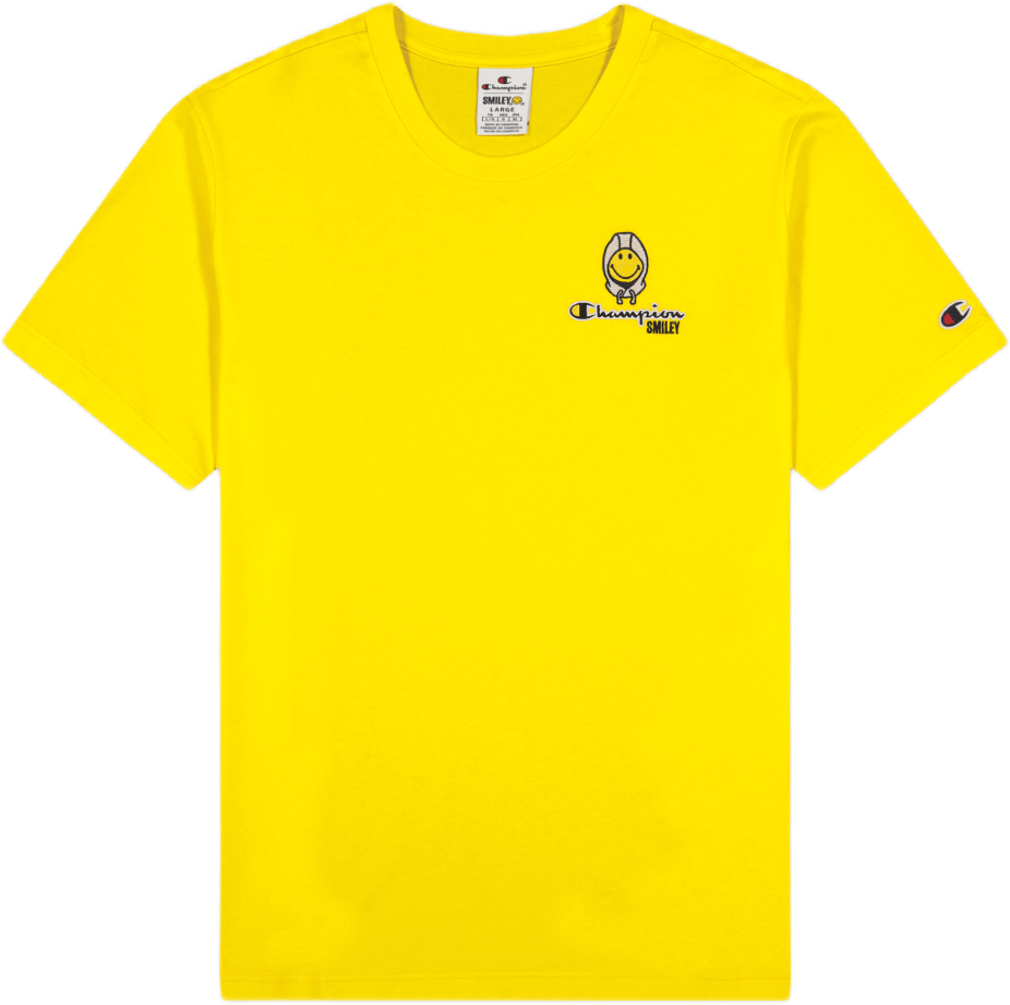 Champion X Smiley – Crewneck T Blazing Yellow
