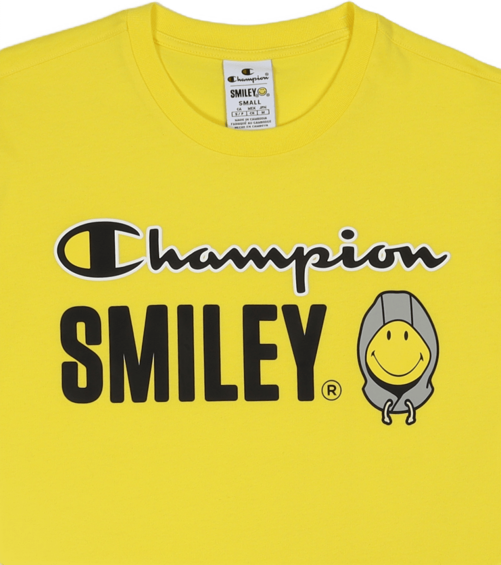 Champion X Smiley - Crewneck T Blazing Yellow - Bild 2