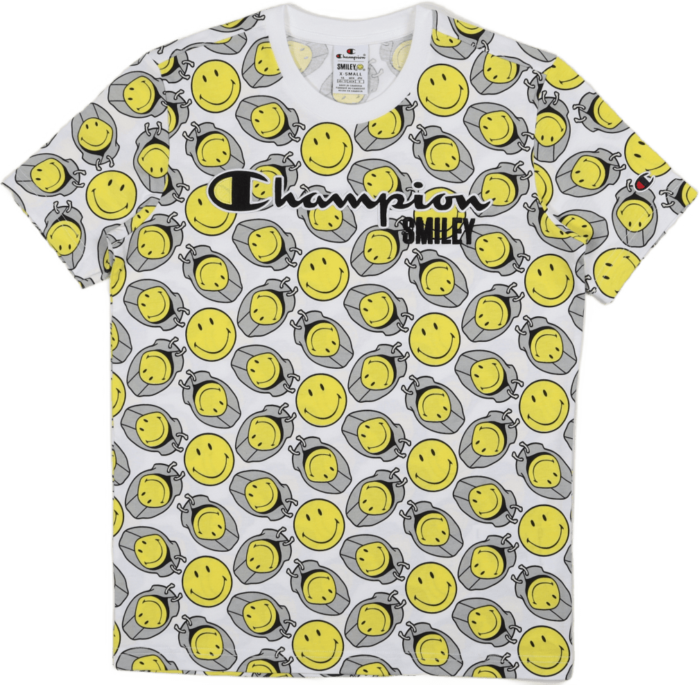 Champion X Smiley – Crewneck T White Al (wht)