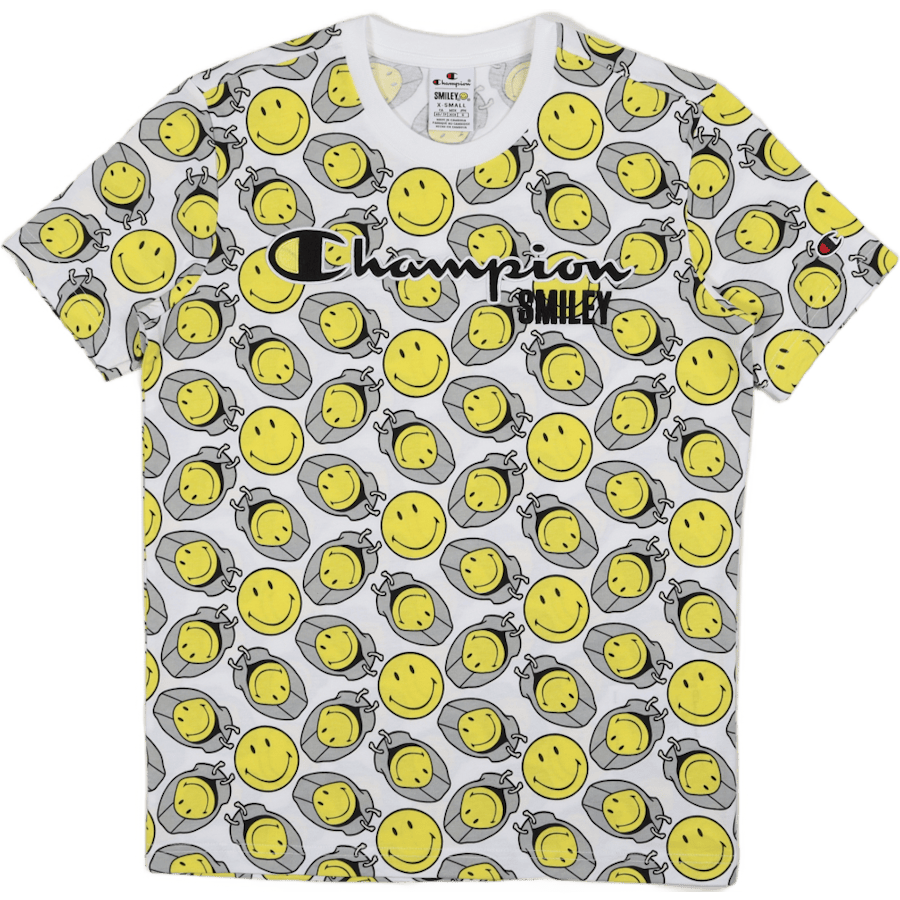 Champion X Smiley – Crewneck T White Al (wht)