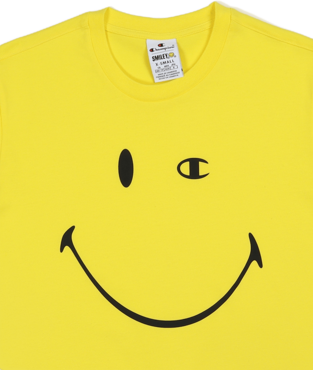 Champion X Smiley - Crewneck T Blazing Yellow - Bild 2