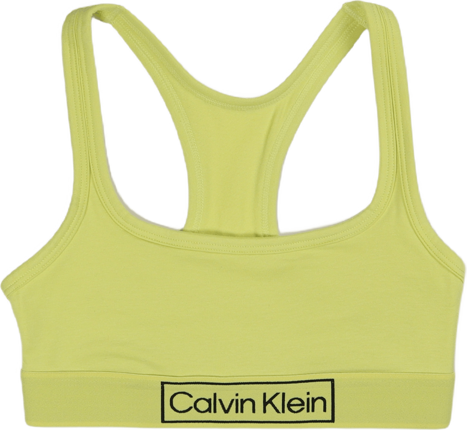 Unlined Bralette Cyber Green, Female, Vêtements, Sous-vêtements, Jaune, L