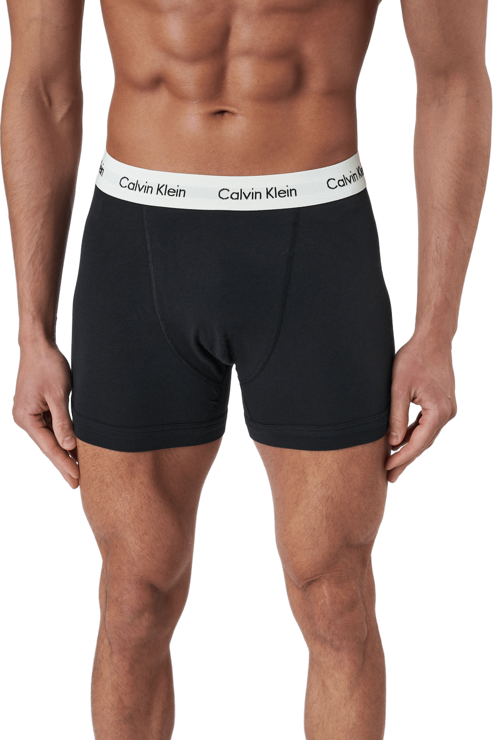 Calvin Klein 3p Trunk B-rain Dance, Male, Odevy, Spodná bielizeň, Čierna, L