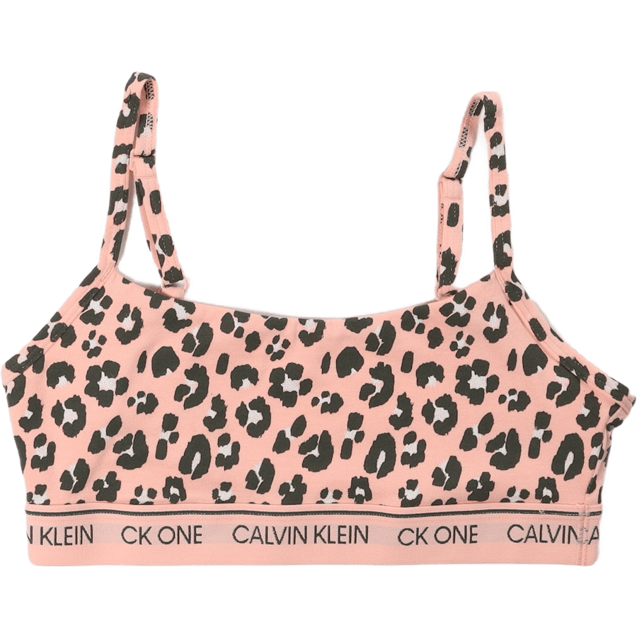 Unlined Bralette Stephen Leopard Print_peach Me